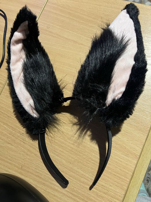 Тігнарі вушка і хвіст косплей