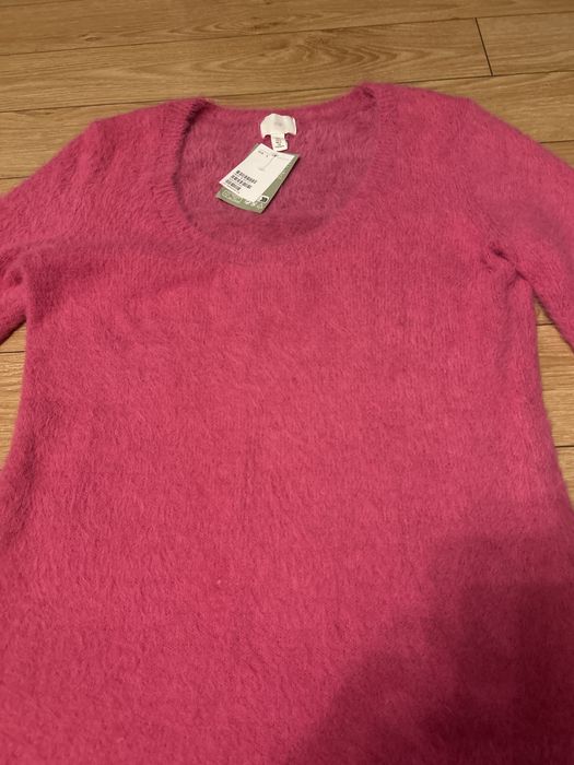 Mięciutki długi sweter H&M rozmiar L