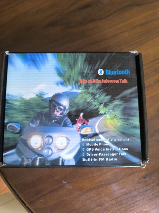 Kit Mãos Livres Duoset Via Interfone para Moto e Scooter
