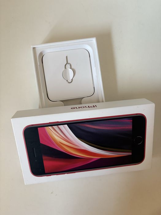 Iphone SE 2020 (carregador+capinha+caixa+manual)