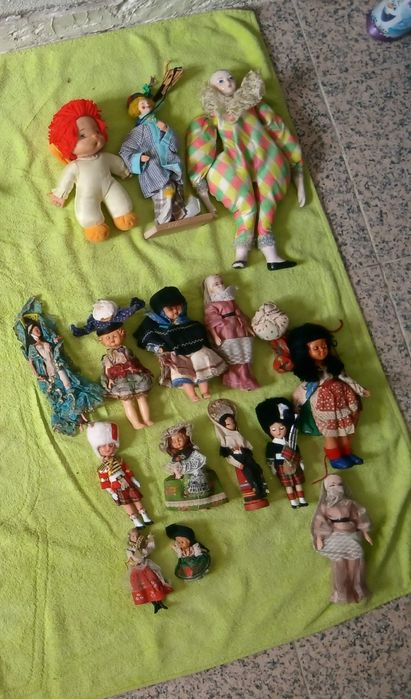 Lote Bonecas Antigas Sevilhanas