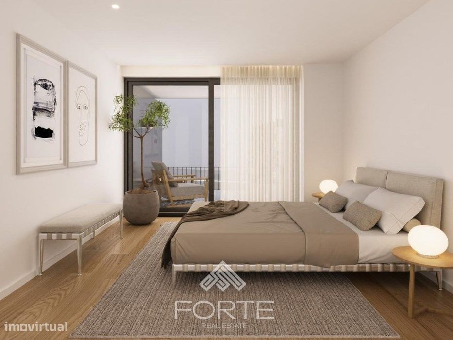 Brand-New T1+1 Apartment in São João da Madeira