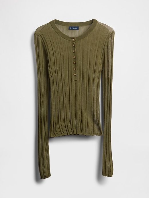 Напівпрозорий лонгслів від Gap