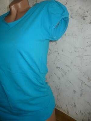 Футболка бирюзовая женская МL