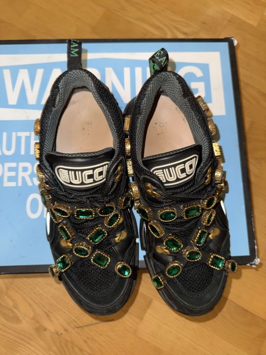 gucci flashtrek crystals
