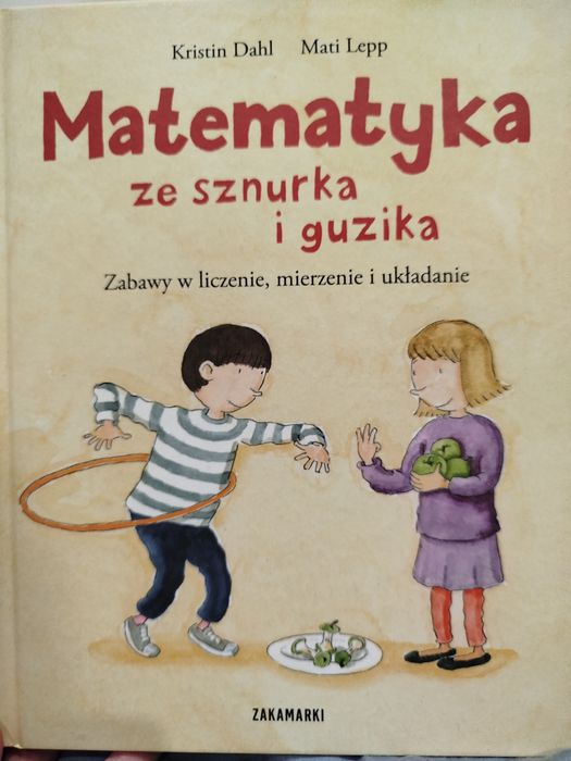 Książka dla dzieci "Matematyka ze sznurka i guzika"