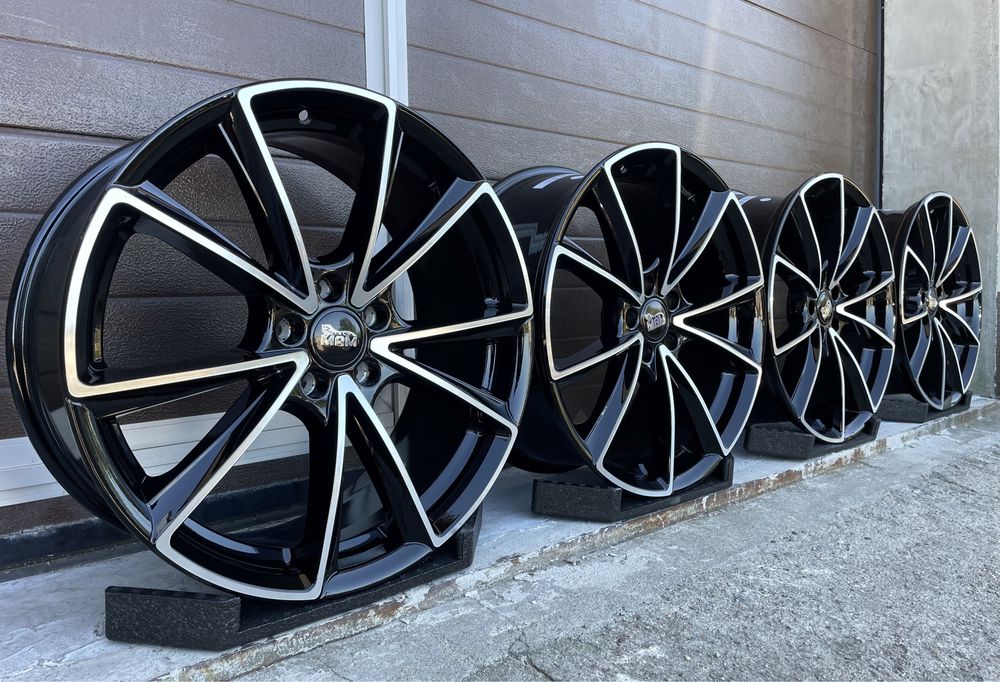 4x felgi aluminiowe 5x112 r20 et45 8,5J Alufelgi Czarne (Mercedes Audi