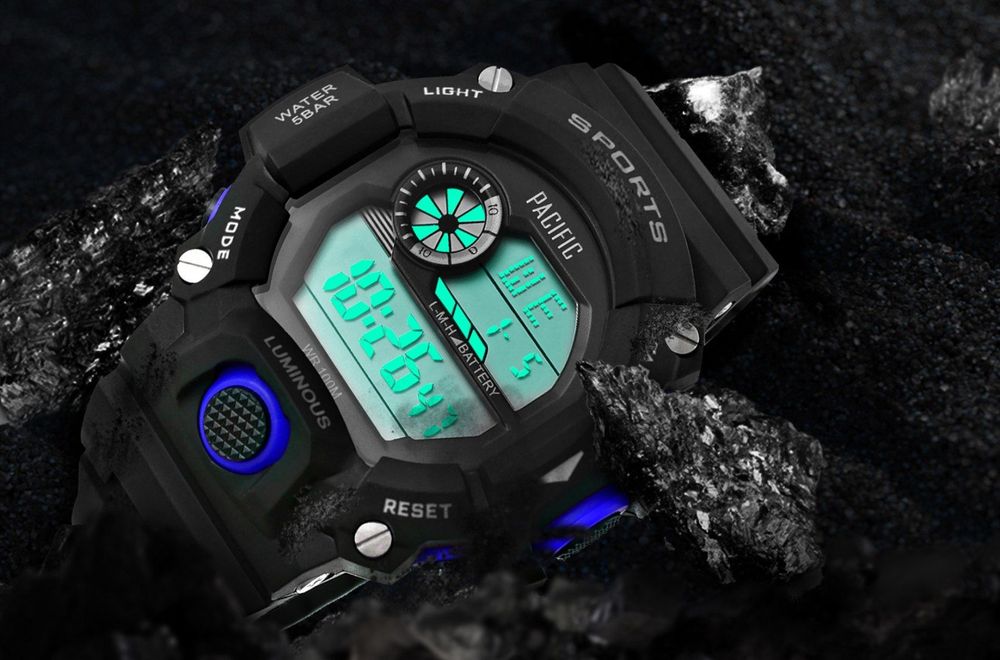 zegarek męski pacific 340g-2 10 bar unisex do pływania
