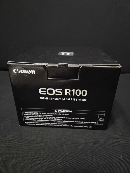 Canon EOS R100 como nova/praticamente sem uso