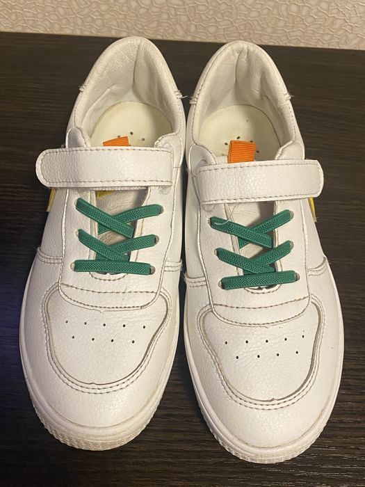 Белые кеды для мальчика