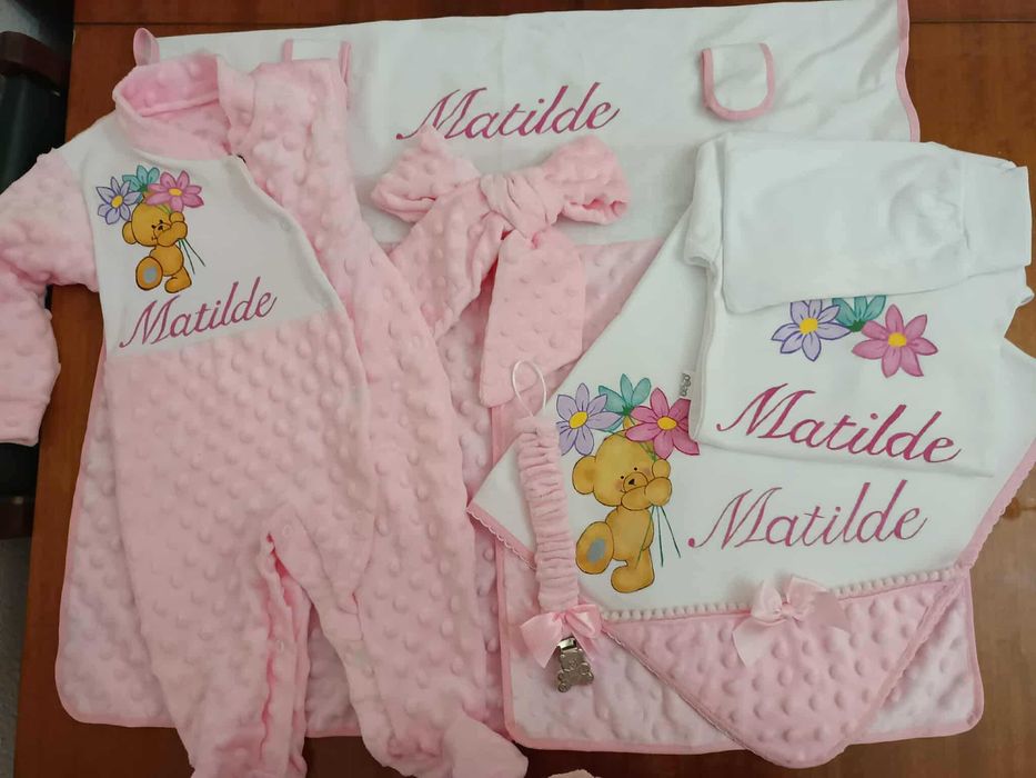 Artigos de bebé personalizados
