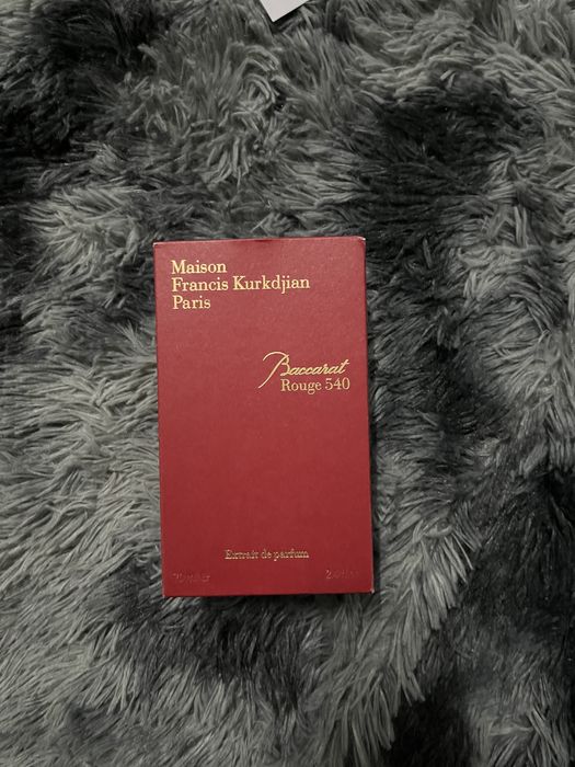 Maison Francis Kurkdjian Paris Baccarat Rouge 540