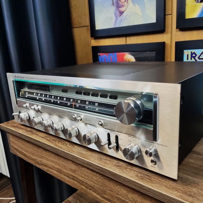 Amplituner Kenwood AM-FM STEREO RECEIVER KR-8010 Vintage