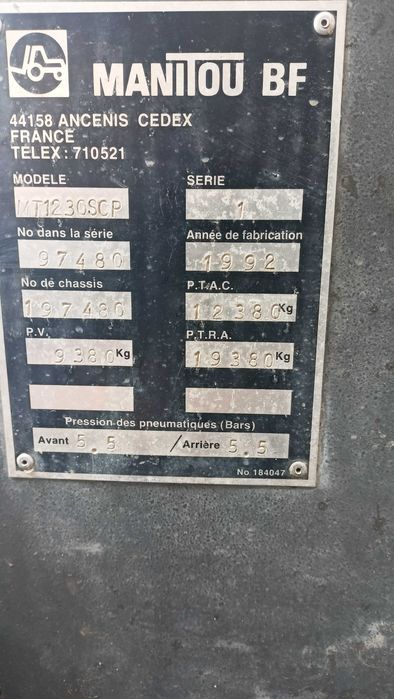 Ładowarka teleskopowa 12m