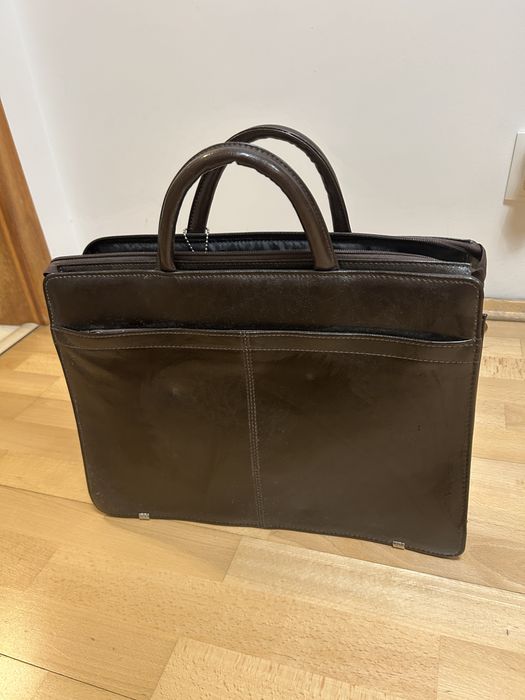 Skórzana aktówka Galskór