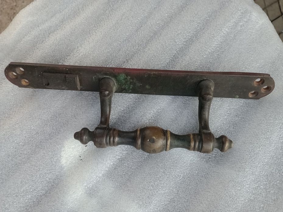 Ручка дверна латунієва