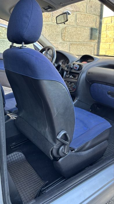 Bancos dianteiros Peugeot 206  – Azuis