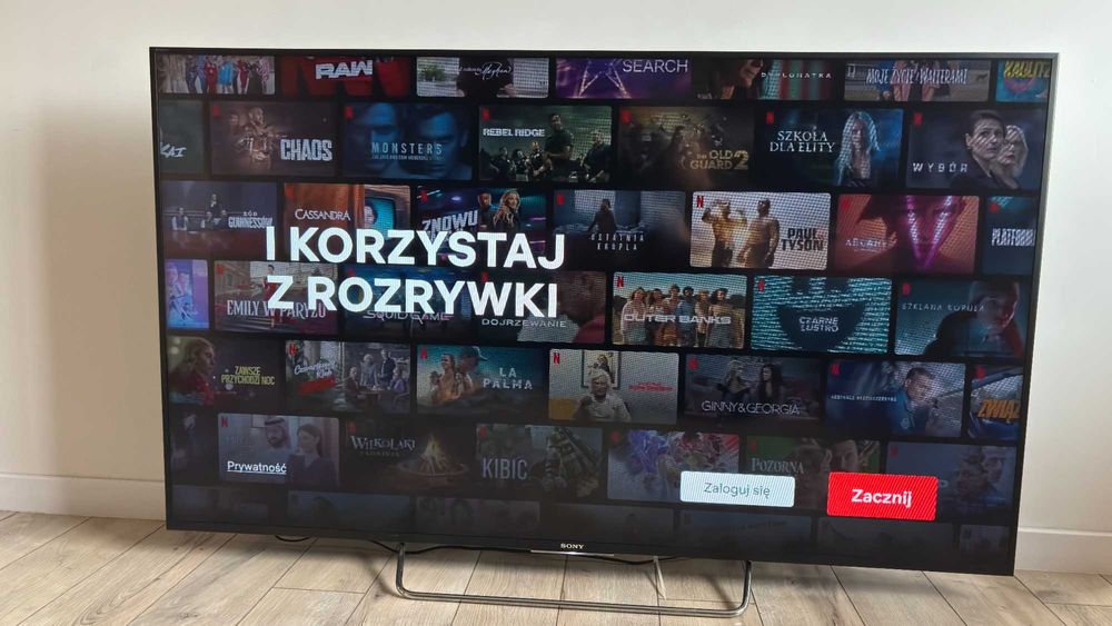 TV Sony Bravia KDL-65W855C – 65 cali + pilot głosowy