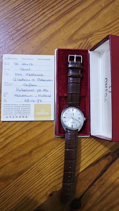 Omega Seamaster Cosmic Ref. 166.026 – TOOL 107 | Full Set | Cal. 565 | Garantia Original 1973