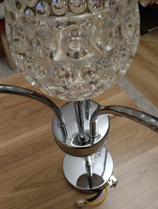 Żyrandol szklany