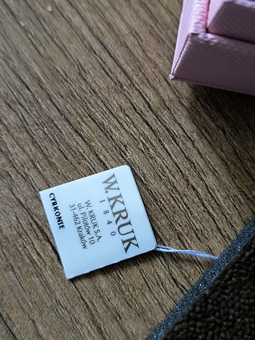 Nowy komplet srebro dla dziewczynki w.kruk