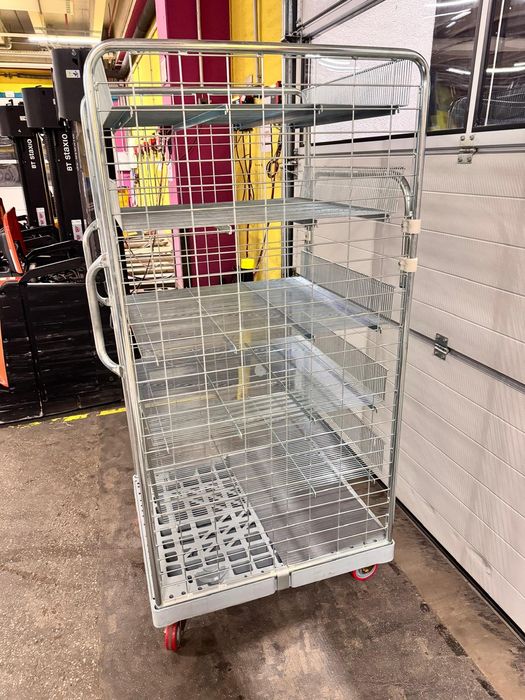 Wózek transportowy magazynowo przemysł