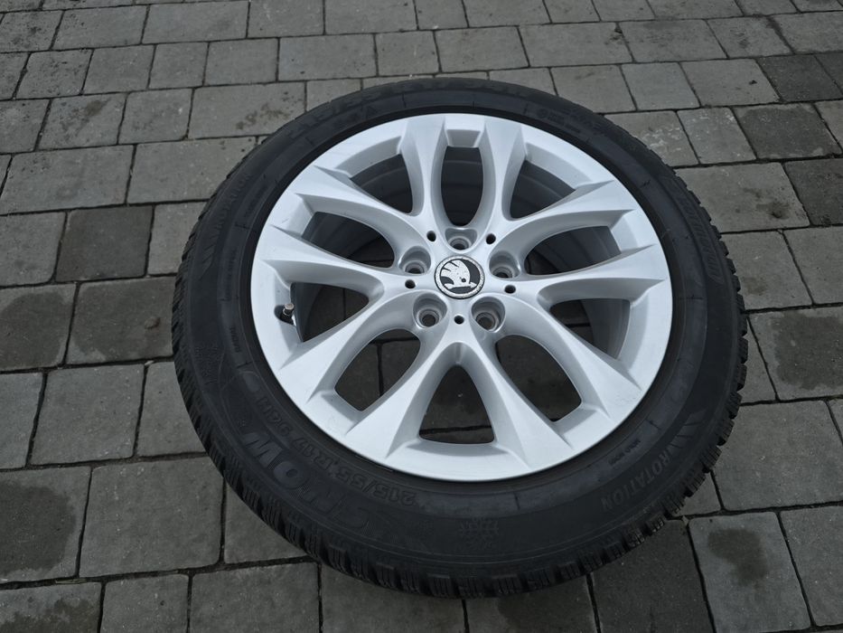 Koła zimowe, alufelgi do Skody Karoq,Octavii...SPRZEDAM.