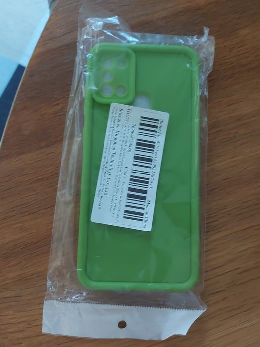 Sprzedam nowe zielone mustard green etui Samsung A21S