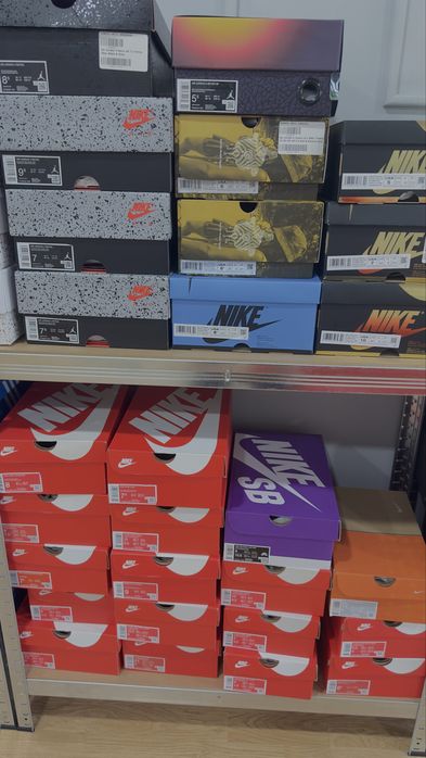 Lote de sapatilhas originais Nike Off-white Adidas Yeezy