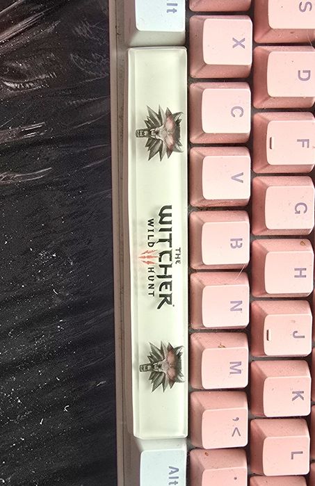 Spacja do klawiatury mechanicznej/ keycap z Wiedźminem