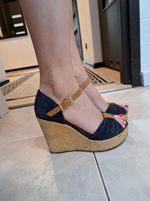 Sandały Lasocki z kokardką