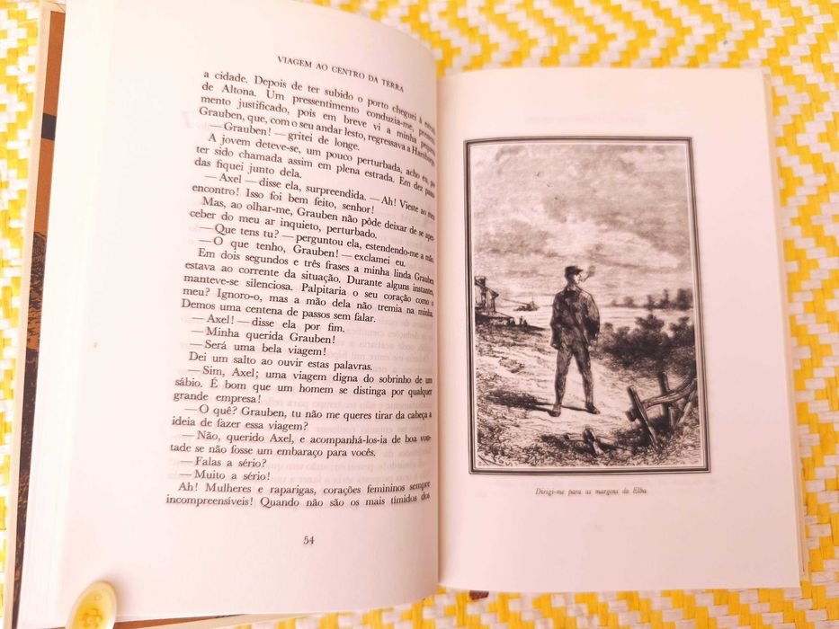 Viagem ao centro da terra
Júlio Verne