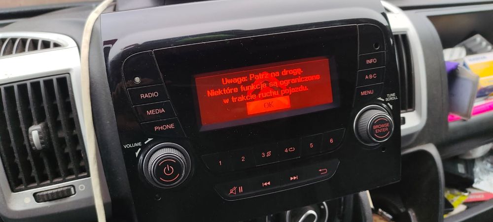 Radio Citroen Jumper