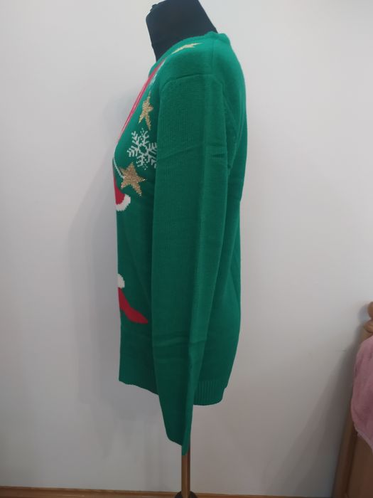 Sweter świąteczny damski  Pani Mikołajowa