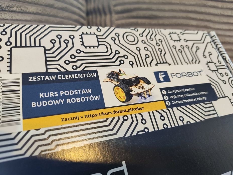 Zestaw FORBOT - Kurs podstaw budowy robotów [ Rozszerzenie do Arduino UNO R3 ]