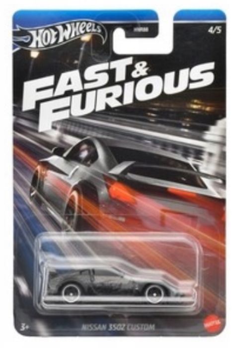 Hot Wheels Nissan 350z Fast and Furious