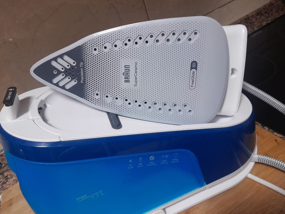 Ferro Novo com caldeira da Braun