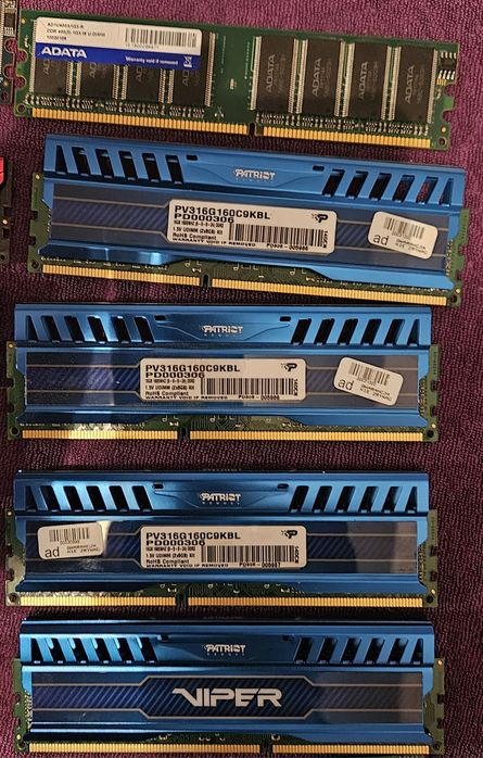 DDR4 8GB i inne ddr3