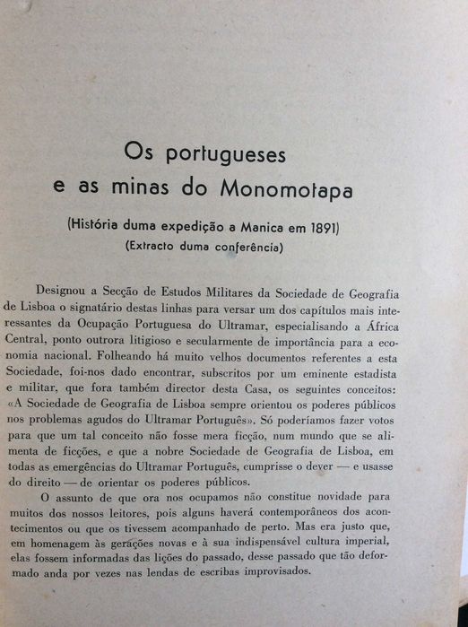 Boletim da Sociedade de Geografia de Lisboa. -  1950. Ver sumário