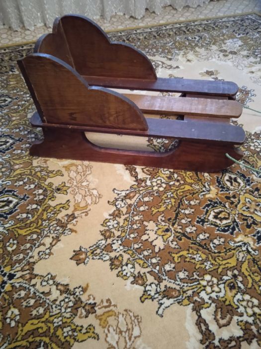 Санки дерев'яні дитячі