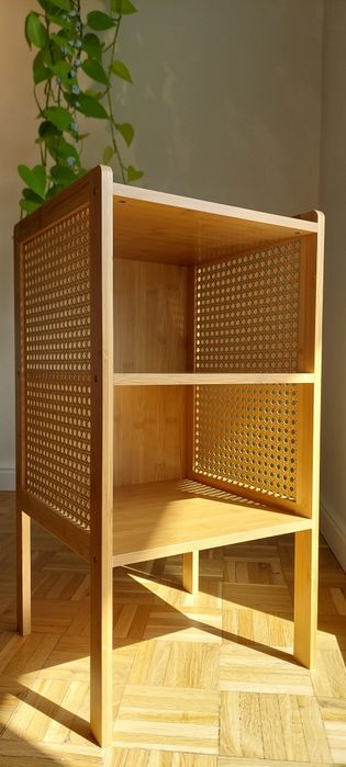 Hit nowa Półka do salonu regał szafeczka nocna bambusowa boho lazienka