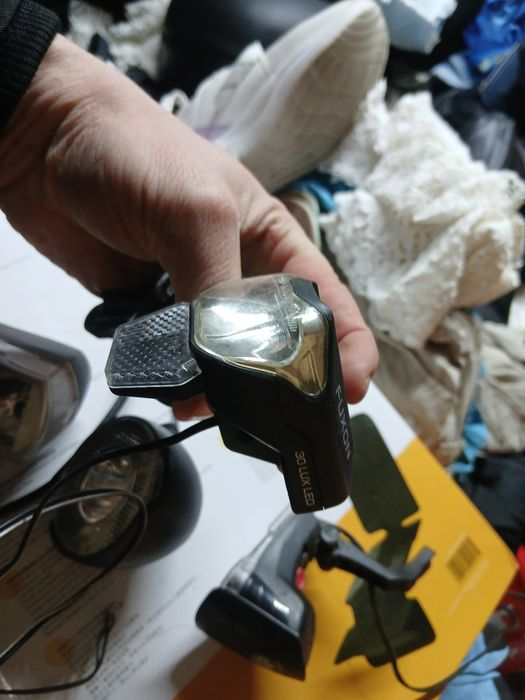 Zestaw 6 lampek rowerowych led