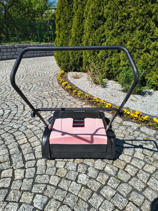 Zamiatarka ręczna, 4 szczotki, regulacja, 80 cm i inne