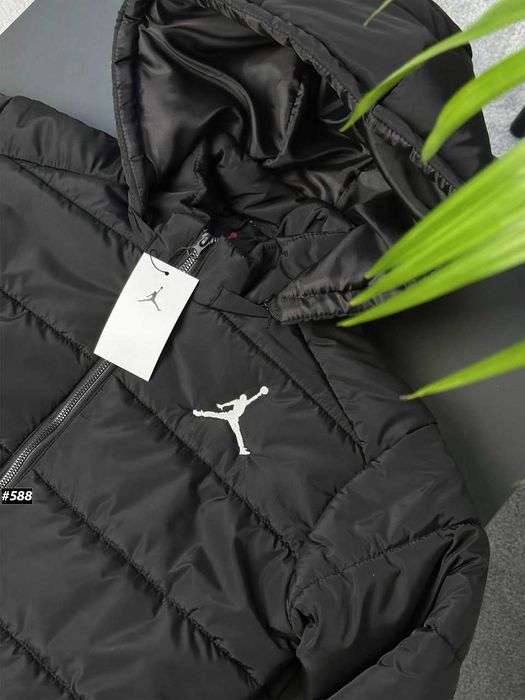 Пуховик Nike Air Jodan Brooklyn Черный - Новая Куртка Джордан Бркулин