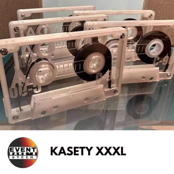 Kasety XXXL Standard - DJ, zespoły gra eventowa