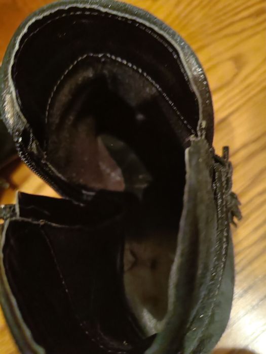 Buty, botki zamszowe