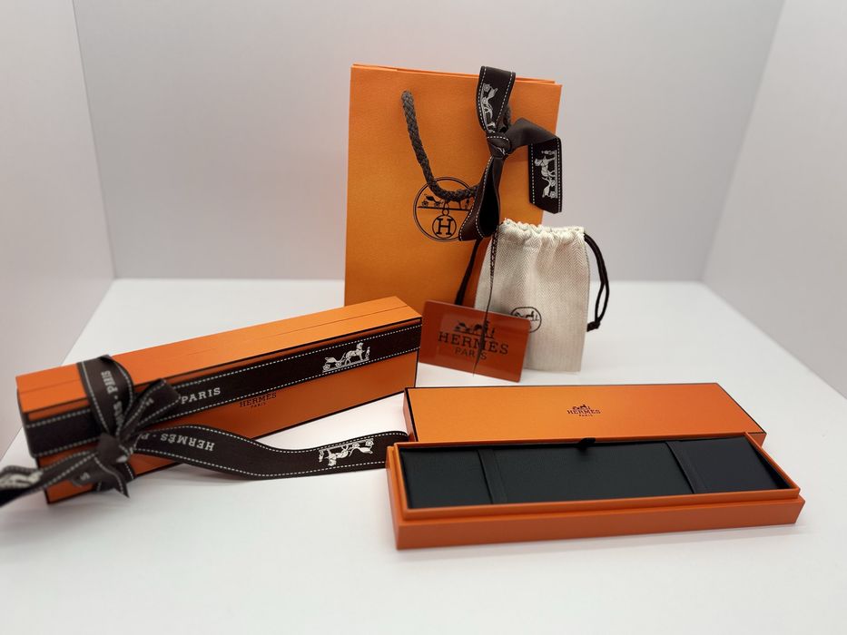 Упаковка Hermes для браслета.Новая