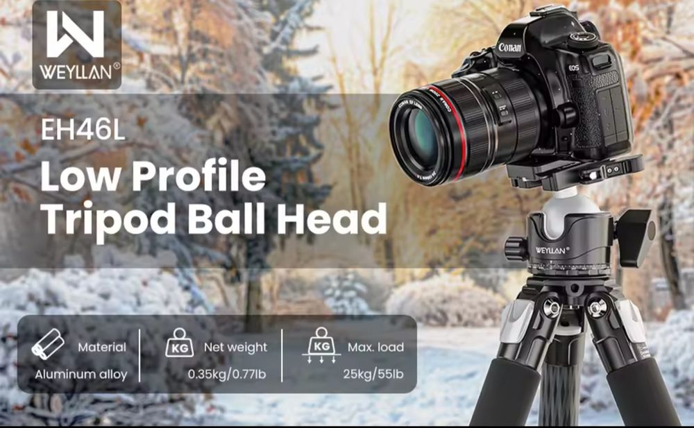 Штативна кульова головка + M-LOK