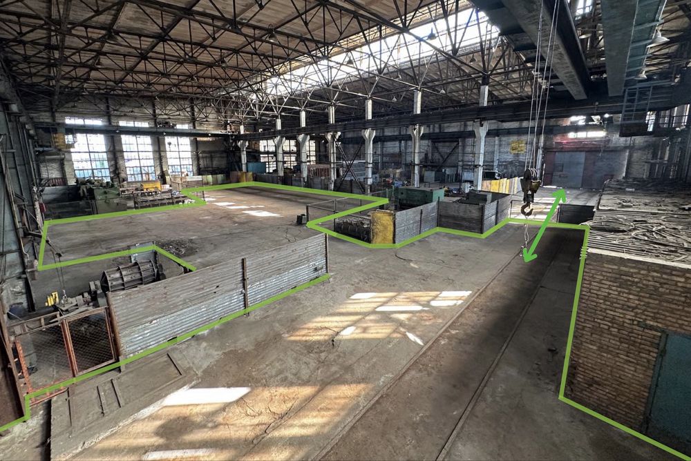 Здам склад виробництво приміщення 12 квартал Богдана Хмельницького