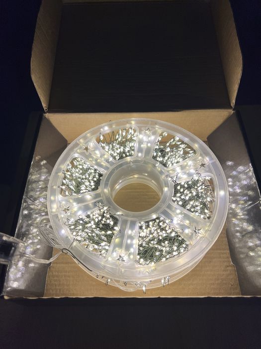 Гірлянда Мішура Гирлянда роса мішура